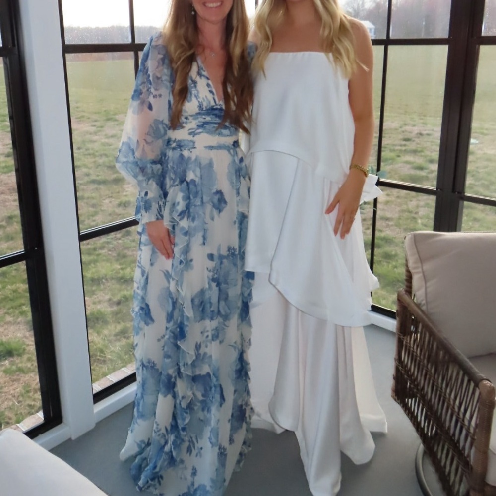 White Elliatt Tiered Dress